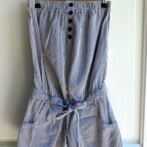 Strapless Romper